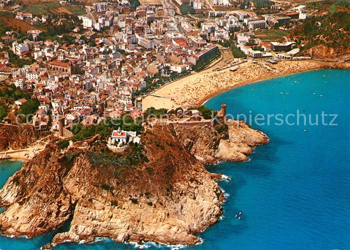 Tossa de Mar Fliegeraufnahme
