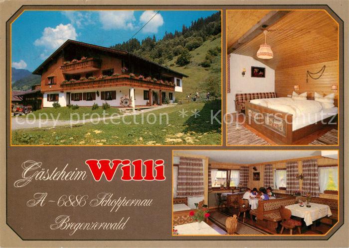 Schoppernau Vorarlberg Gaesteheim Willi