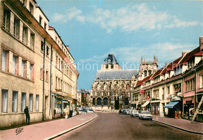 Louviers Eure Rue Marechal Foch Eglise Notre Dame