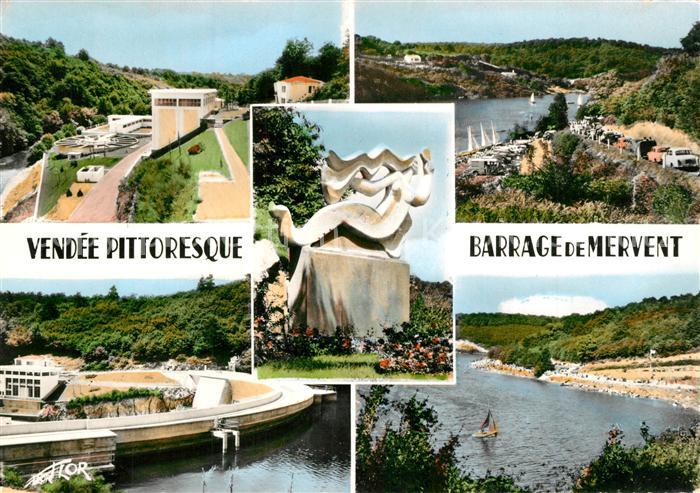 Mervent Vendee Pittoresque Barrage de Mervent