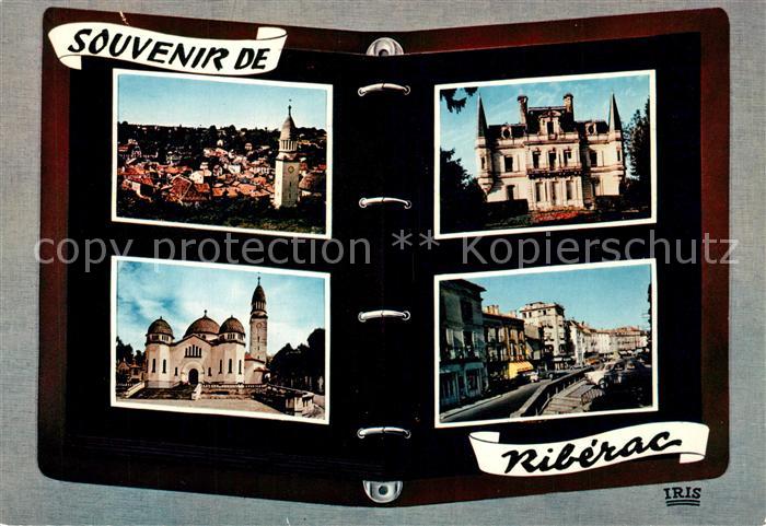 Riberac Kirche Place Nationale Sous Prefecture