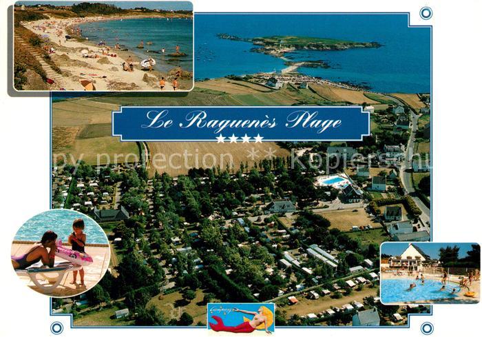 Nevez Fliegeraufnahme Raguenes Camping Airotel Strand