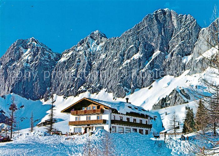 Ramsau Dachstein Steiermark Suedwaende Hotel Tuerlwand Winterlandschaft