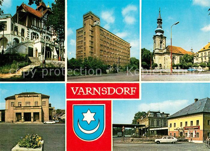 Varnsdorf Restaurant Hradek Rathaus Stadtansichten