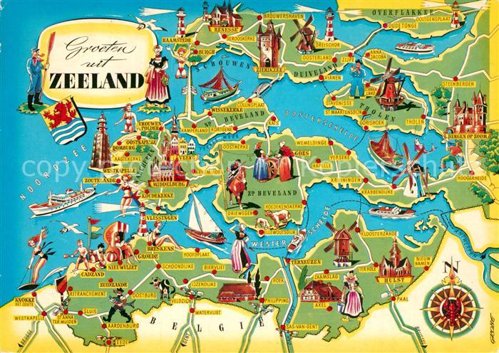Zeeland Panoramakarte
