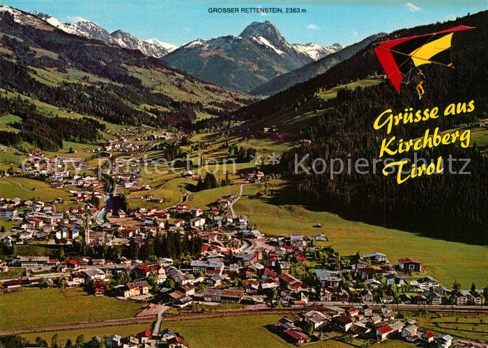 Kirchberg Tirol Fliegeraufnahme Grosser Rettenstein
