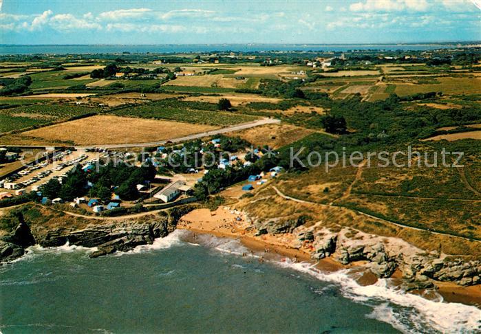 Prefailles Fliegeraufnahme Campingplatz Port aux Goths
