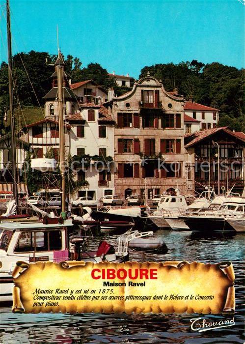 Ciboure Port de Plaisance Maison de Ravel