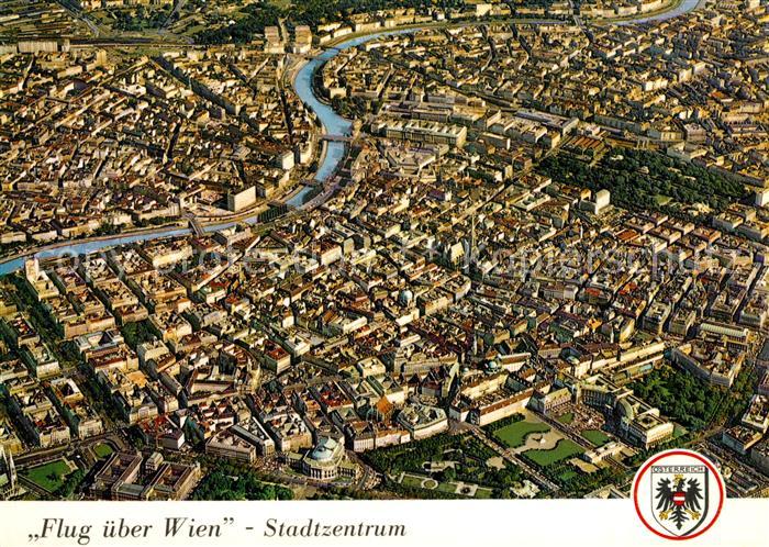 Wien Fliegeraufnahme Zentrum