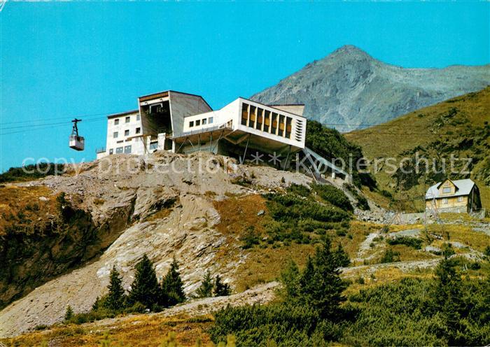 Mallnitz Kaernten Ankogelbahn Mittelstation Hoehenrestaurant