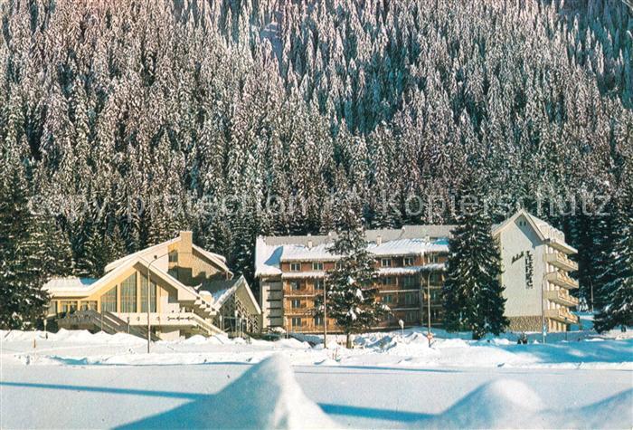 Brasso Brasov Kronstadt Hotel Teleferic Winteraufnahme