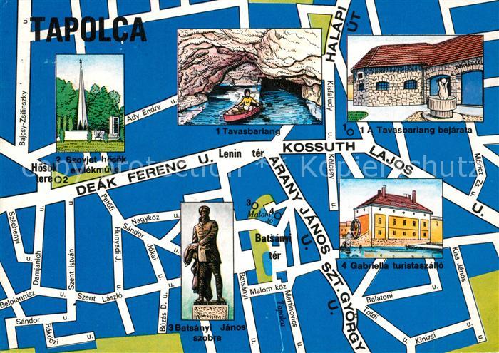 Tapolca Panoramakarte