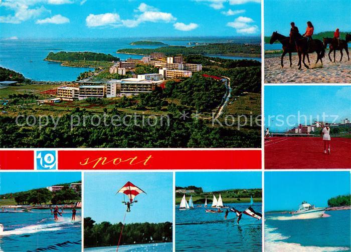 Porec Segelboot Reiter Hotelanlagen