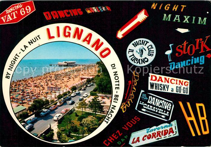 Lignano Fliegeraufnahme Strand