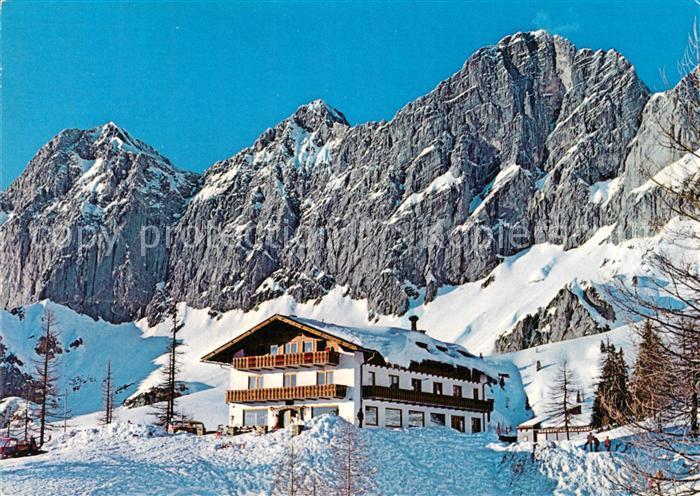 Ramsau Dachstein Steiermark Dachstein Suedwaende Berghotel Tuerlwand