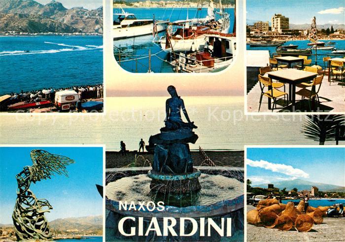 Naxos Giardini Sicilia Giardini Hafen Denkmaeler