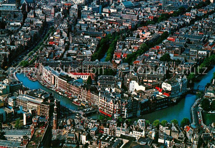 Amsterdam Niederlande Fliegeraufnahme