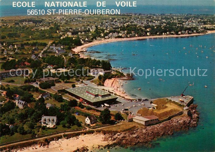 Quiberon Morbihan Fliegeraufnahme Saint Pierre