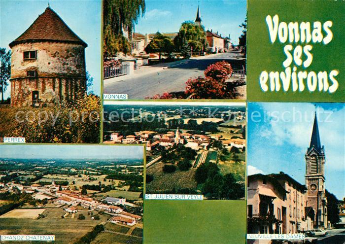 Vonnas Perrex Chanoz Chateney Veuville les Dam