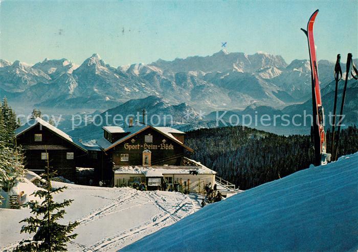 Nesselwang Sportheim Boeck Eselsberg Saeuling Zugspitze