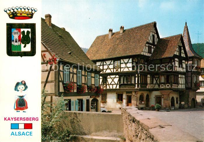 Kaysersberg Haut Rhin Schanzbruecke Brief Faller Haus