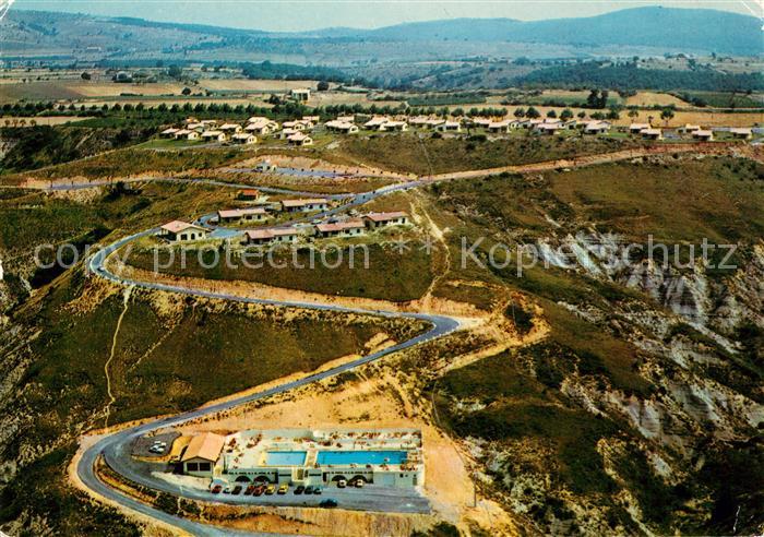 Villeneuve-de-Berg Fliegeraufnahme Village de Vacances For