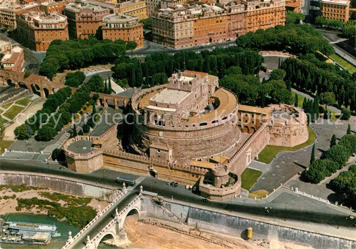 Roma Rom Fliegeraufnahme Castel Sant Angelo