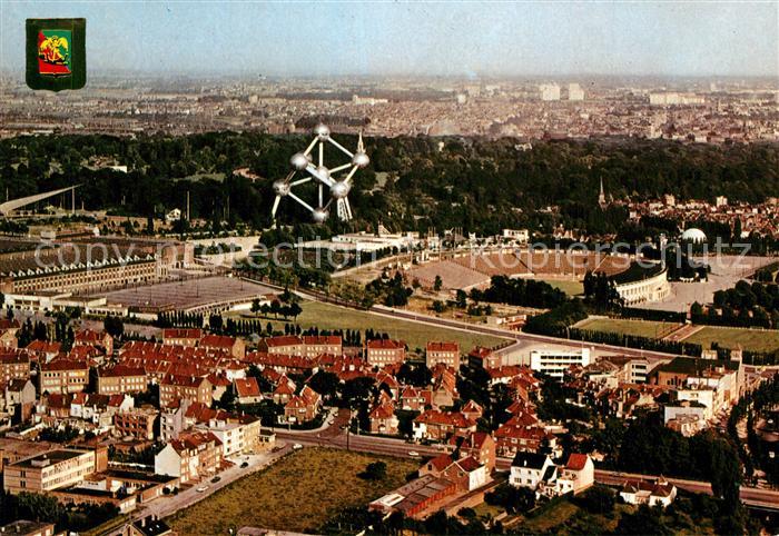 Bruessel Bruxelles Fliegeraufnahme