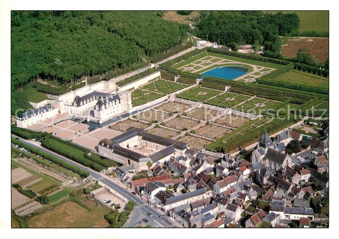 Villandry Fliegeraufnahme