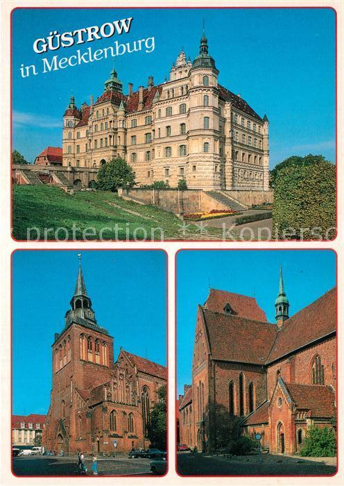 Guestrow Mecklenburg Vorpommern Schloss Pfarrkirche St Marien Dom
