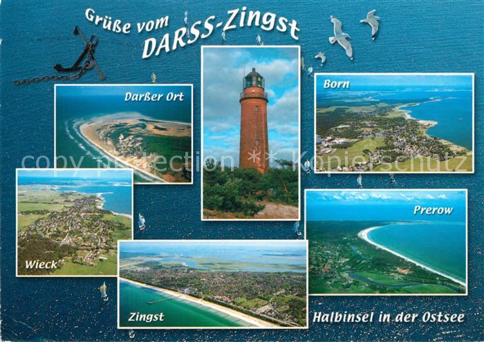 Darss Zingst Darsser Ort Born Wieck Zingst Prerow Fliegeraufnahmen