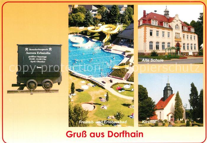 Dorfhain Schwimmbad Alte Schule Kirche