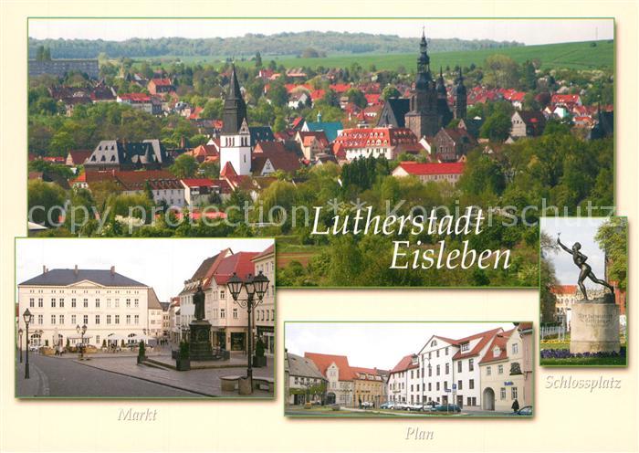 Eisleben Markt Plan Schlossplatz