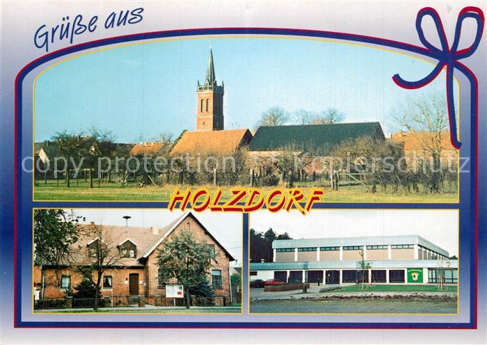 Holzdorf Elster Kirche Gemeindeverwaltung Sport und Mehrzweckhalle