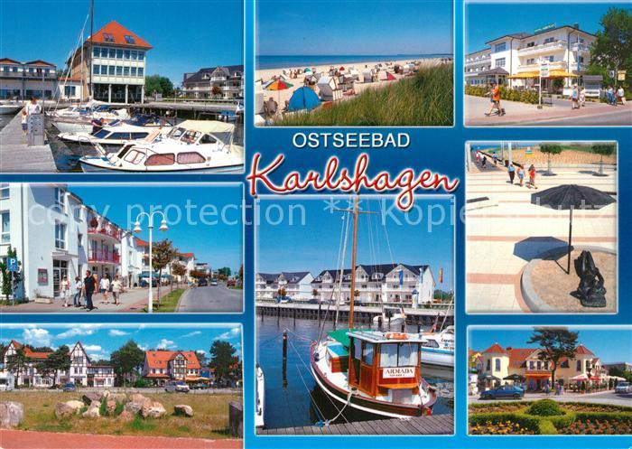 Karlshagen Hafen Strand Promenade Fischkutter