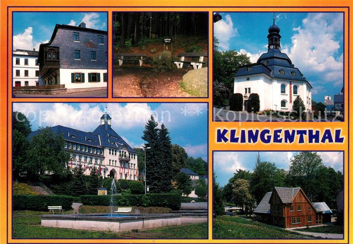 Klingenthal Vogtland Musik und Wintersportmuseum Radiumquelle Kirche Zum Friedef