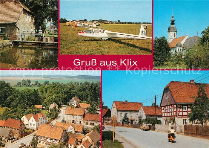 Klix Bautzen Am Muehlgraben Segelflugplatz Kirche Teilansichten