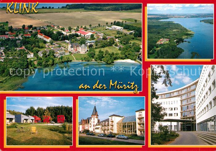 Klink Waren Fliegeraufnahmen Mueritzpartien Teilansichten