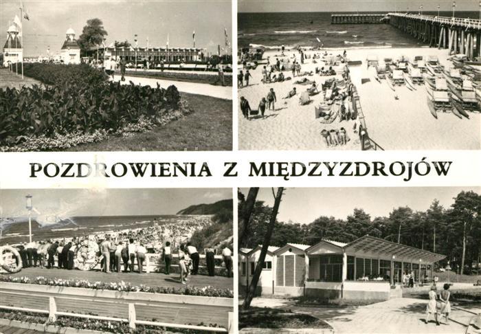 Miedzyzdroje Wejscie na molo Osrodek wypoczynkowy Juventur