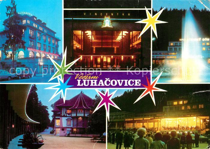 Luhacovice Interhotel Alexandria Hala pramene Vincentka Spolecensky dum Kolonada