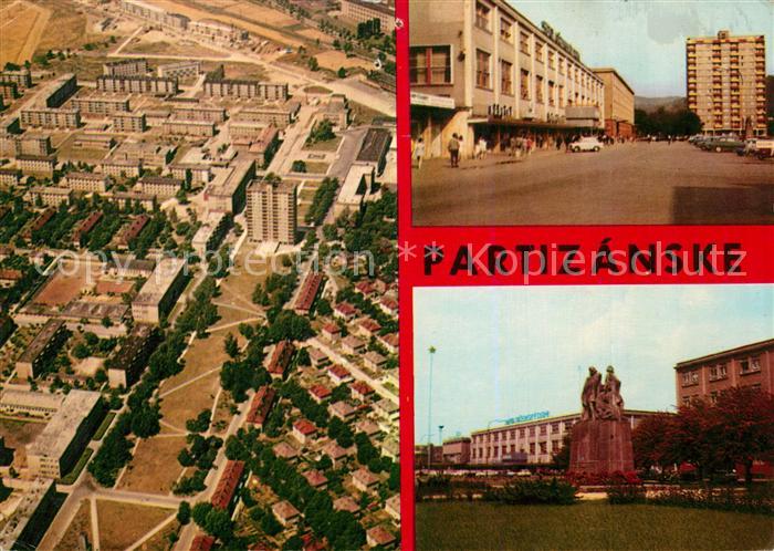 Partizanske Letecky pohlad na mesto Spolocensky dom Pomnik Slovenskeho narodneho