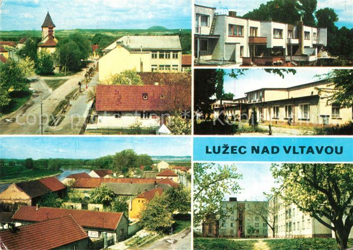 Luzec Celkovy pohled Radova zastavba Kulturni dum Sidliste