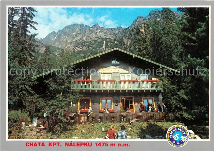 Vysoke Tatry Chata kpt Nalepku
