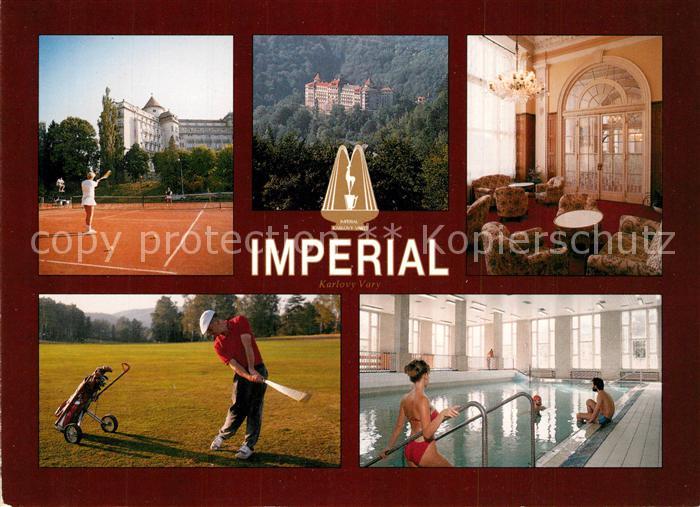 Karlovy Vary Kur Hotel Imperial Tennis Golf Hallenbad
