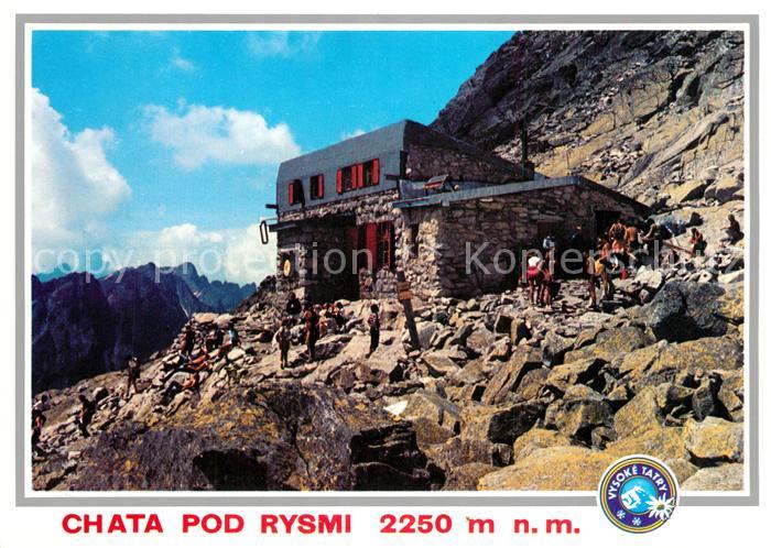 Vysoke Tatry Chata pod Rysmi