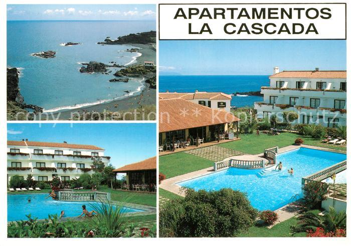 Brena Baja Fliegeraufnahme Apartamentos la Cascada Swimmingpool