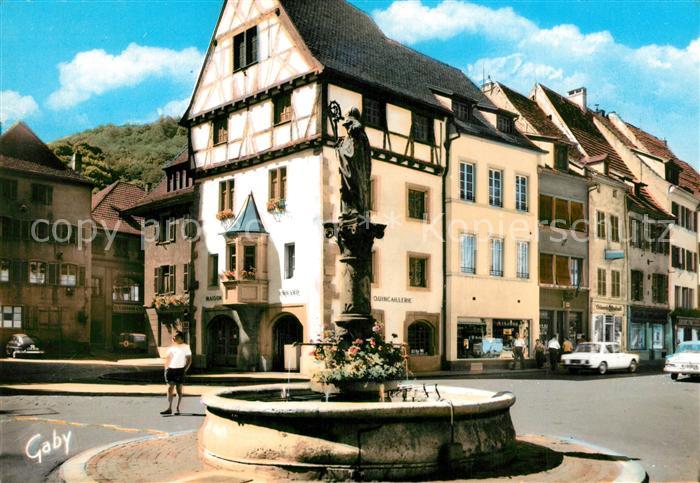 Thann Haut Rhin Elsass Fontaine Saint Thiebaut