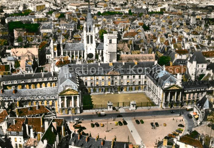 Dijon 21 Place de la Liberation Ville Eglise Notre Dame et Tour Vue aerienne