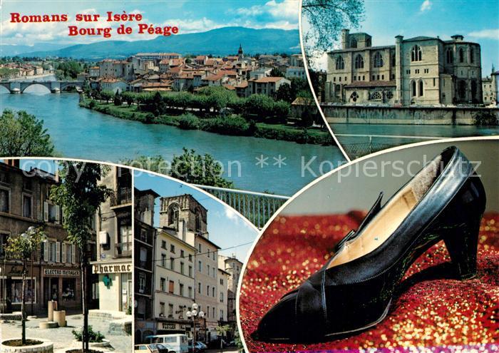 Romans Bourg de Peage Partie an der Isere Markt Schloss