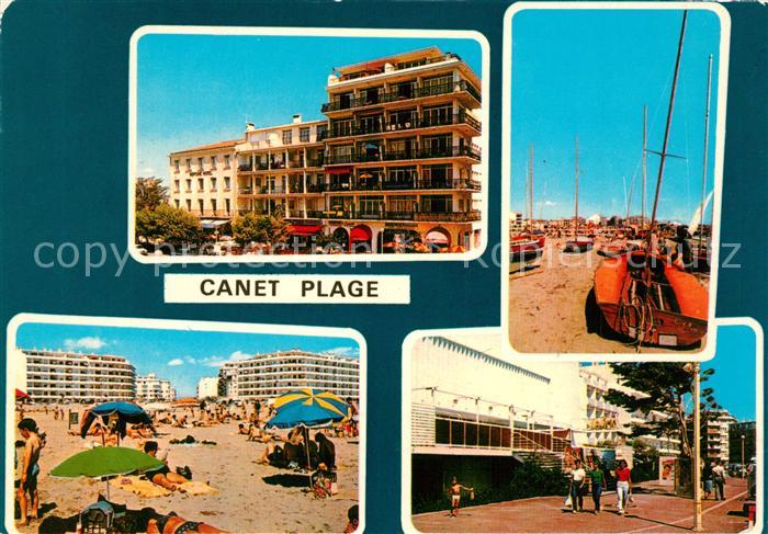 Canet Plage Ses immeubles et ses tres beiles plages